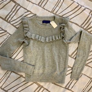 NWT! Ruffle Sweater